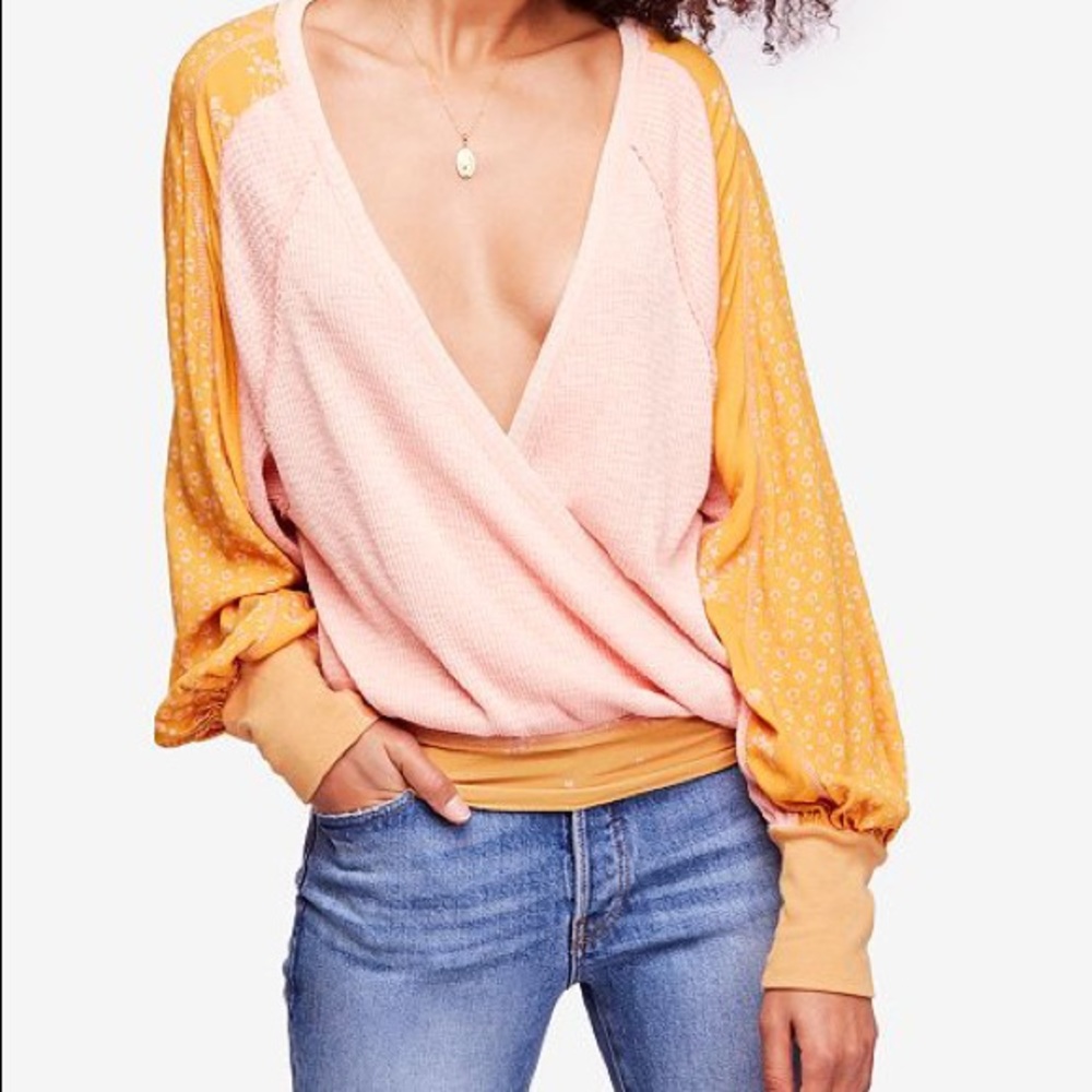 Free People Auxton top